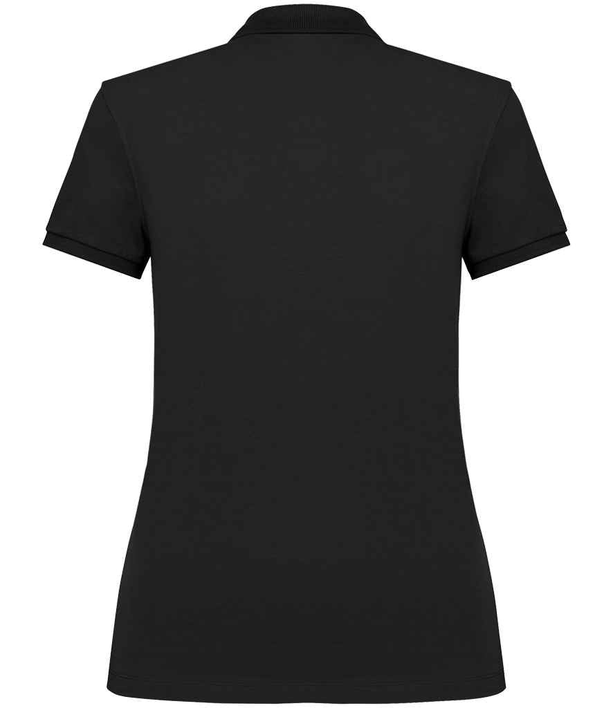 Native Spirit Ladies Piqué Polo Shirt - Black