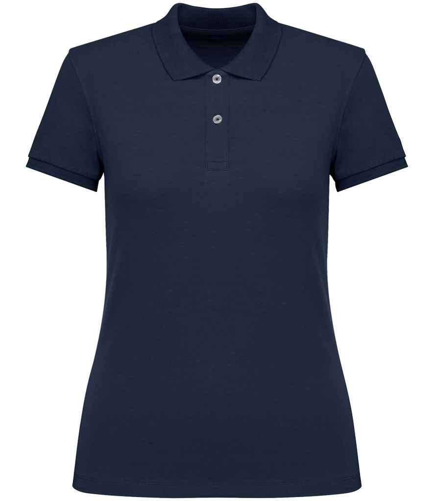 Native Spirit Ladies Piqué Polo Shirt - Navy