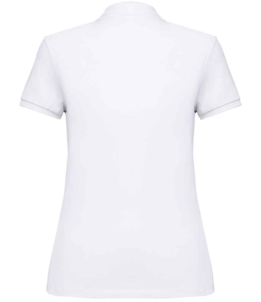 Native Spirit Ladies Piqué Polo Shirt - White