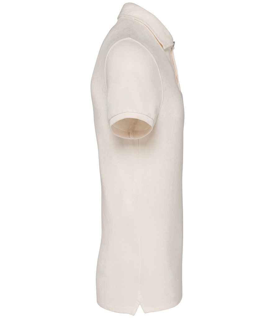 Native Spirit Terry Towel Polo Shirt - Ivory