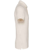 Native Spirit Terry Towel Polo Shirt - Ivory