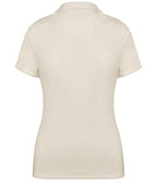 Native Spirit Ladies Terry Towel Polo Shirt - Ivory