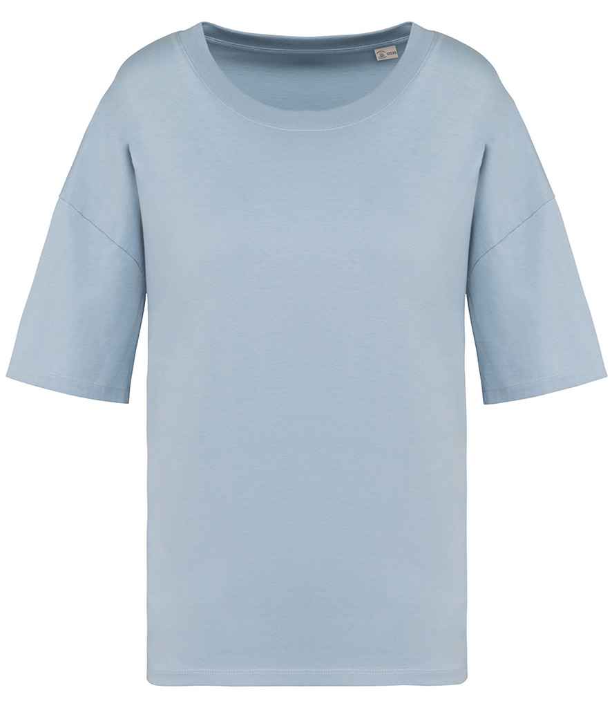 Native Spirit Ladies Oversized T-Shirt - Aquamarine
