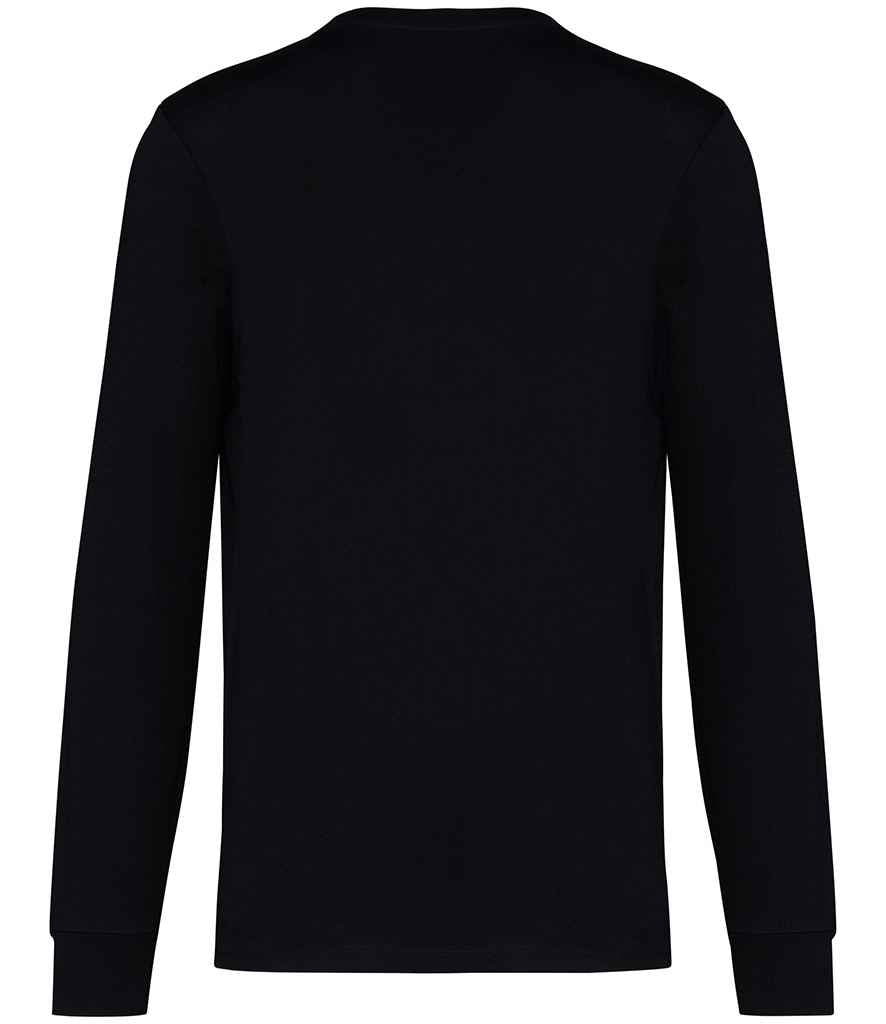 Native Spirit Unisex Crew Neck Long Sleeve T-Shirt - Black