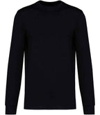 Native Spirit Unisex Crew Neck Long Sleeve T-Shirt - Black