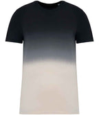 Native Spirit Unisex Dip Dye T-Shirt - Dip Dye Black