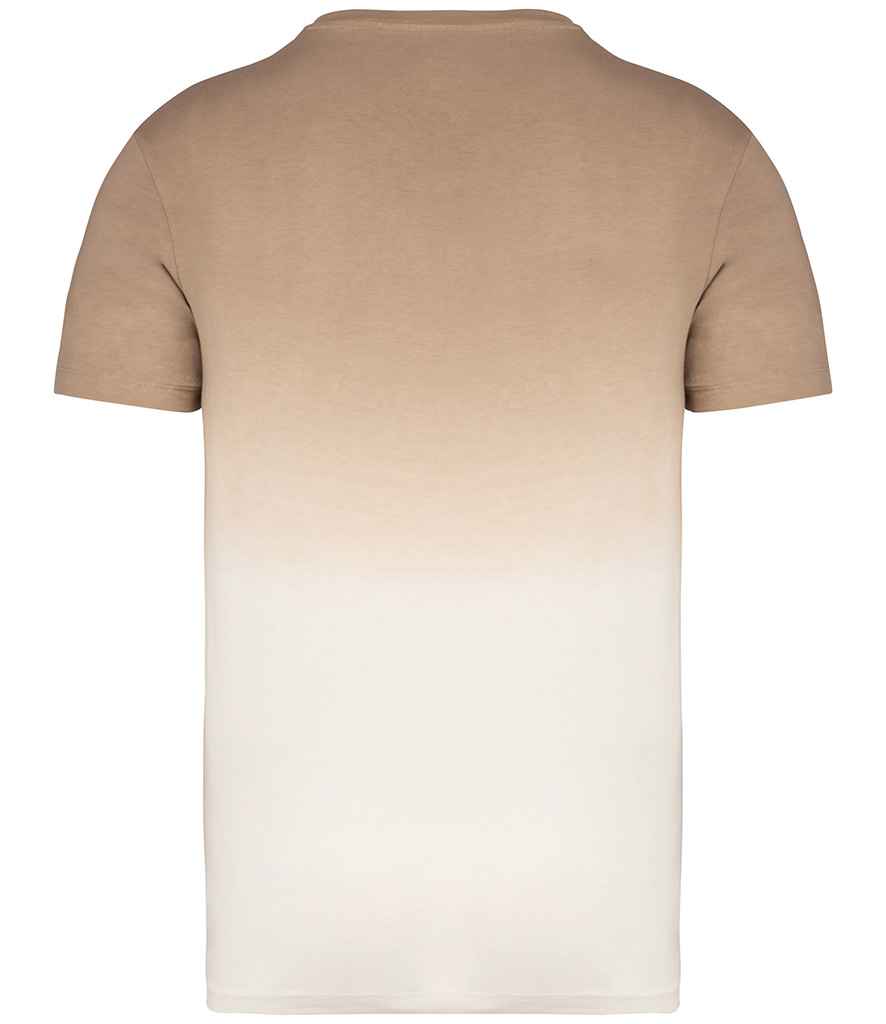 Native Spirit Unisex Dip Dye T-Shirt - Dip Dye Wet Sand