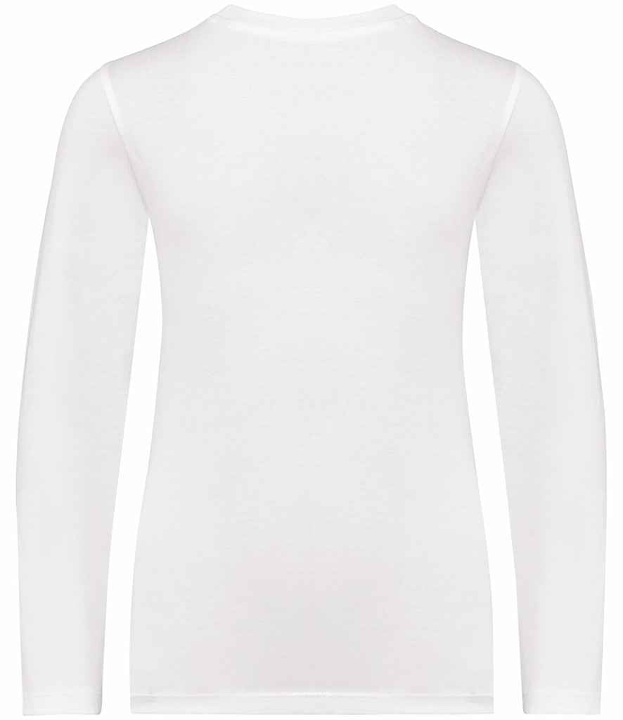 Native Spirit Kids Long Sleeve T-Shirt - White
