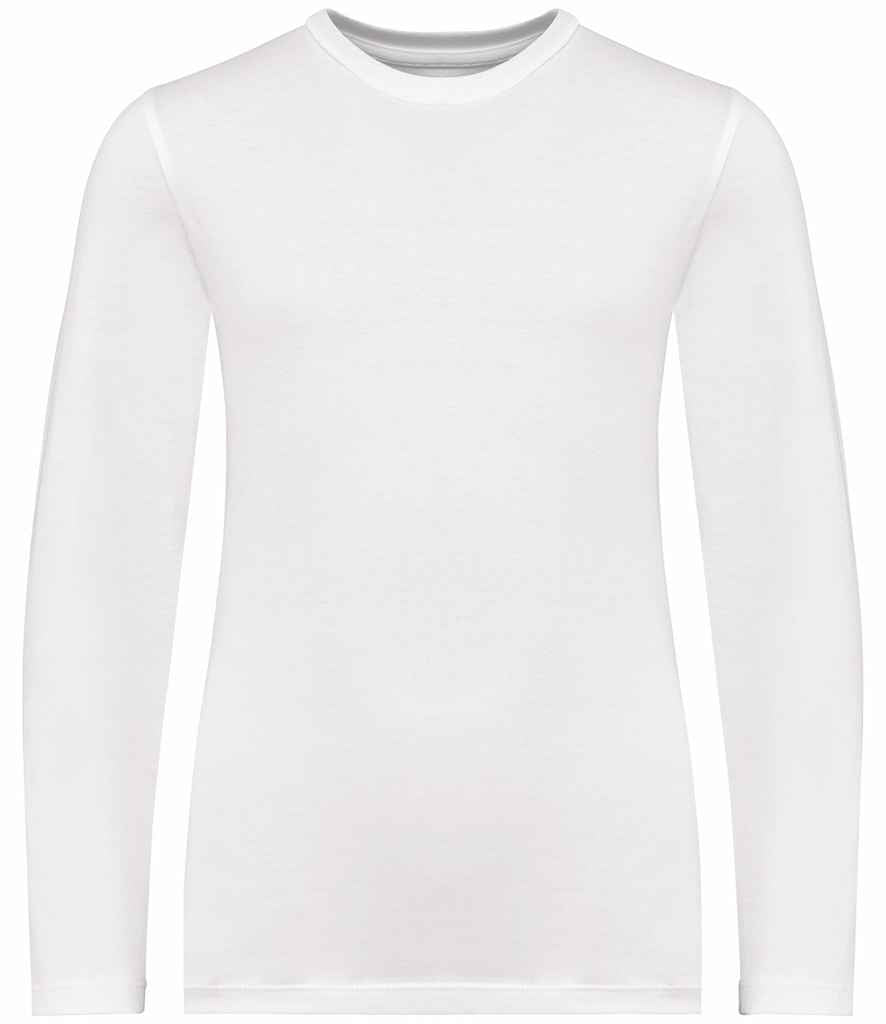 Native Spirit Kids Long Sleeve T-Shirt - White