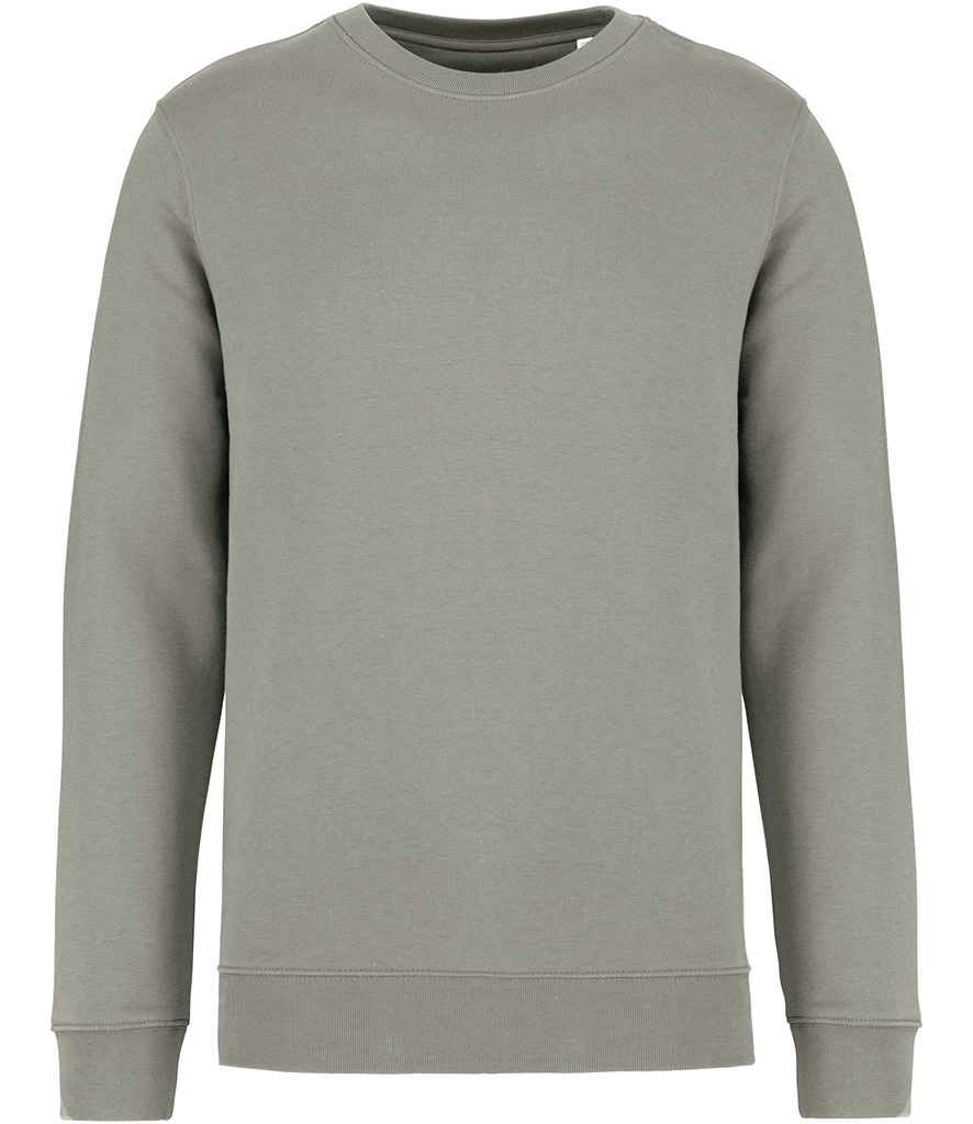 Native Spirit Unisex Crew Neck Sweatshirt - Almond Green