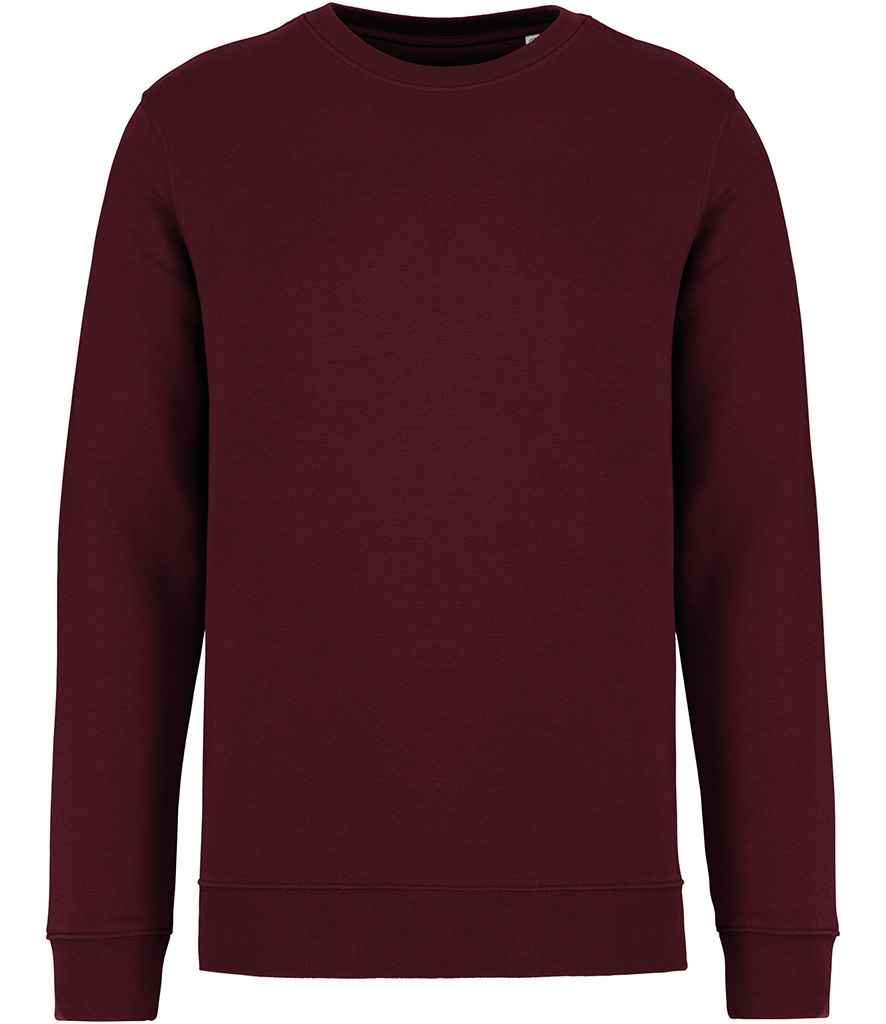 Native Spirit Unisex Crew Neck Sweatshirt - Dark Cherry