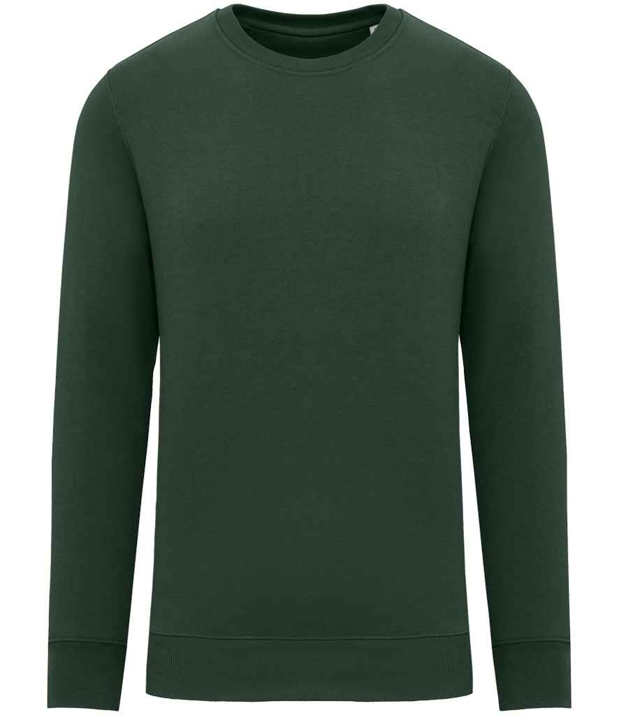 Native Spirit Unisex Crew Neck Sweatshirt - Forest Green