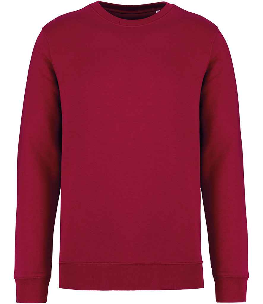 Native Spirit Unisex Crew Neck Sweatshirt - Hibiscus Red