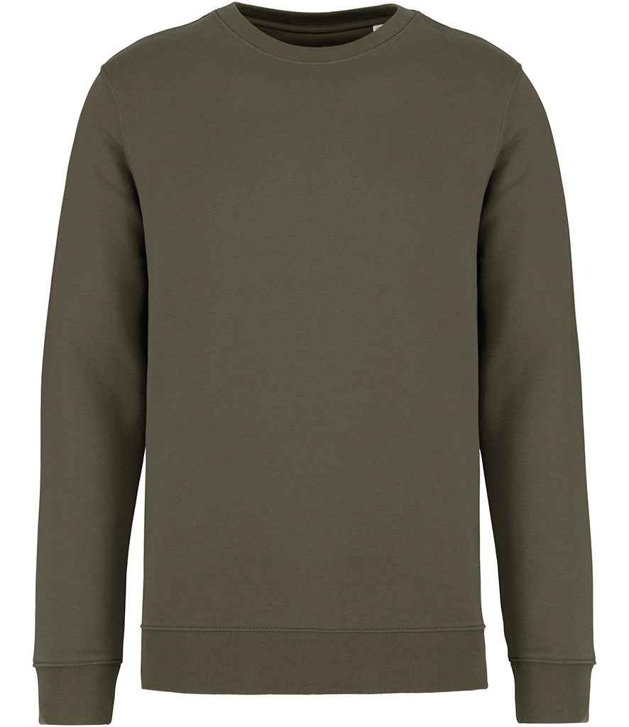 Native Spirit Unisex Crew Neck Sweatshirt - Organic Khaki
