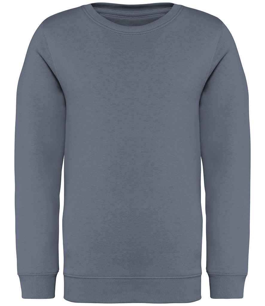 Native Spirit Kids Crew Neck Sweatshirt - Mineral Grey