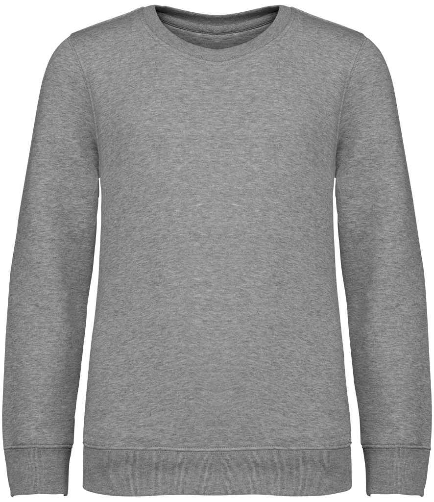 Native Spirit Kids Crew Neck Sweatshirt - Moon Grey Heather
