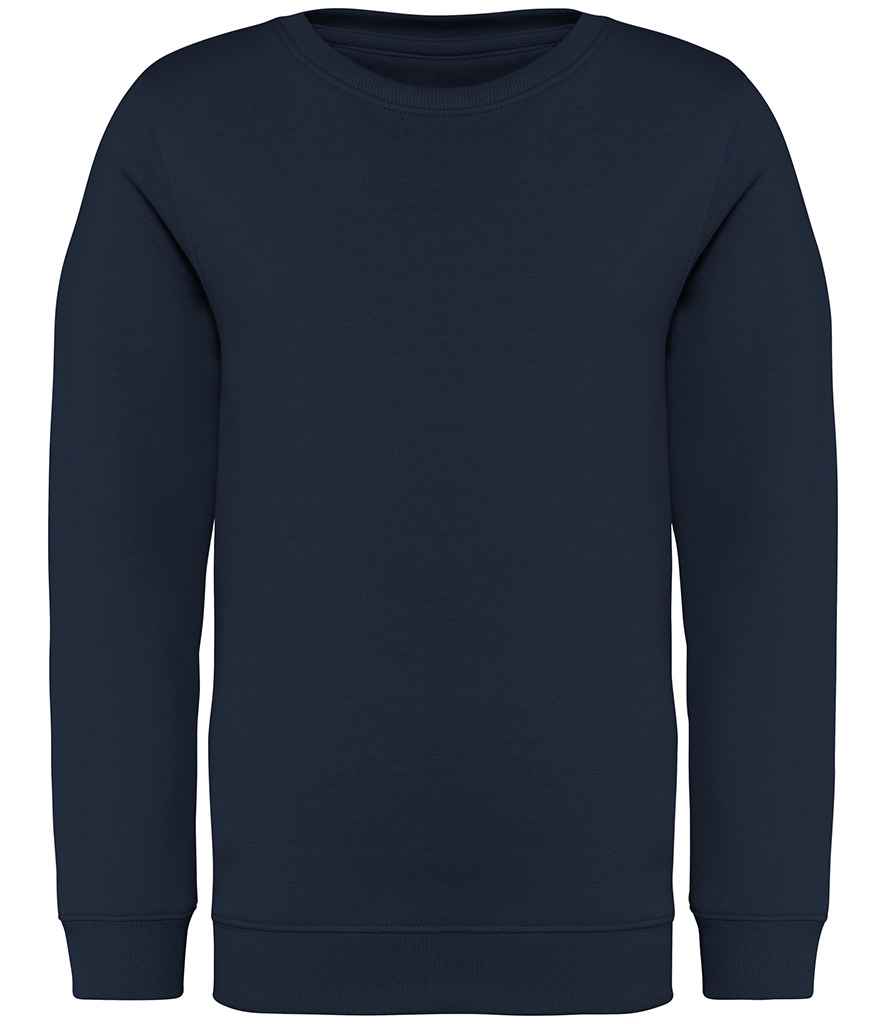 Native Spirit Kids Crew Neck Sweatshirt - Navy