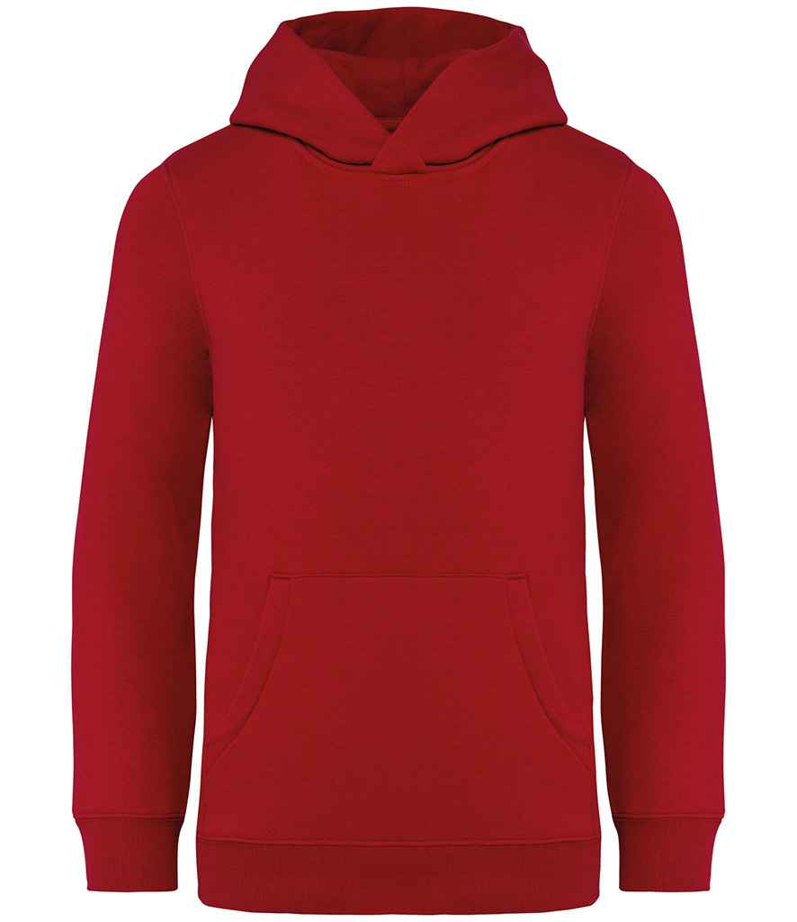 Native Spirit Kids Hooded Sweatshirt - Hibiscus Red
