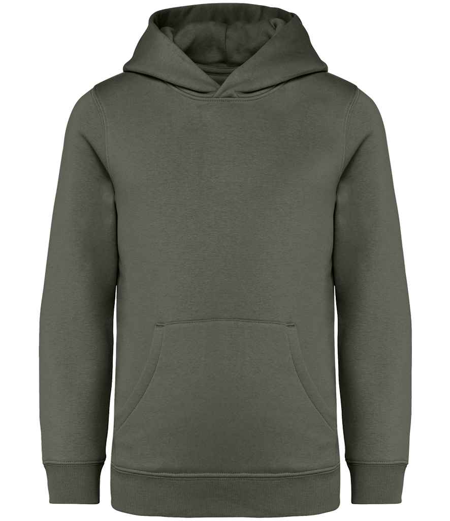 Native Spirit Kids Hooded Sweatshirt - Organic Khaki
