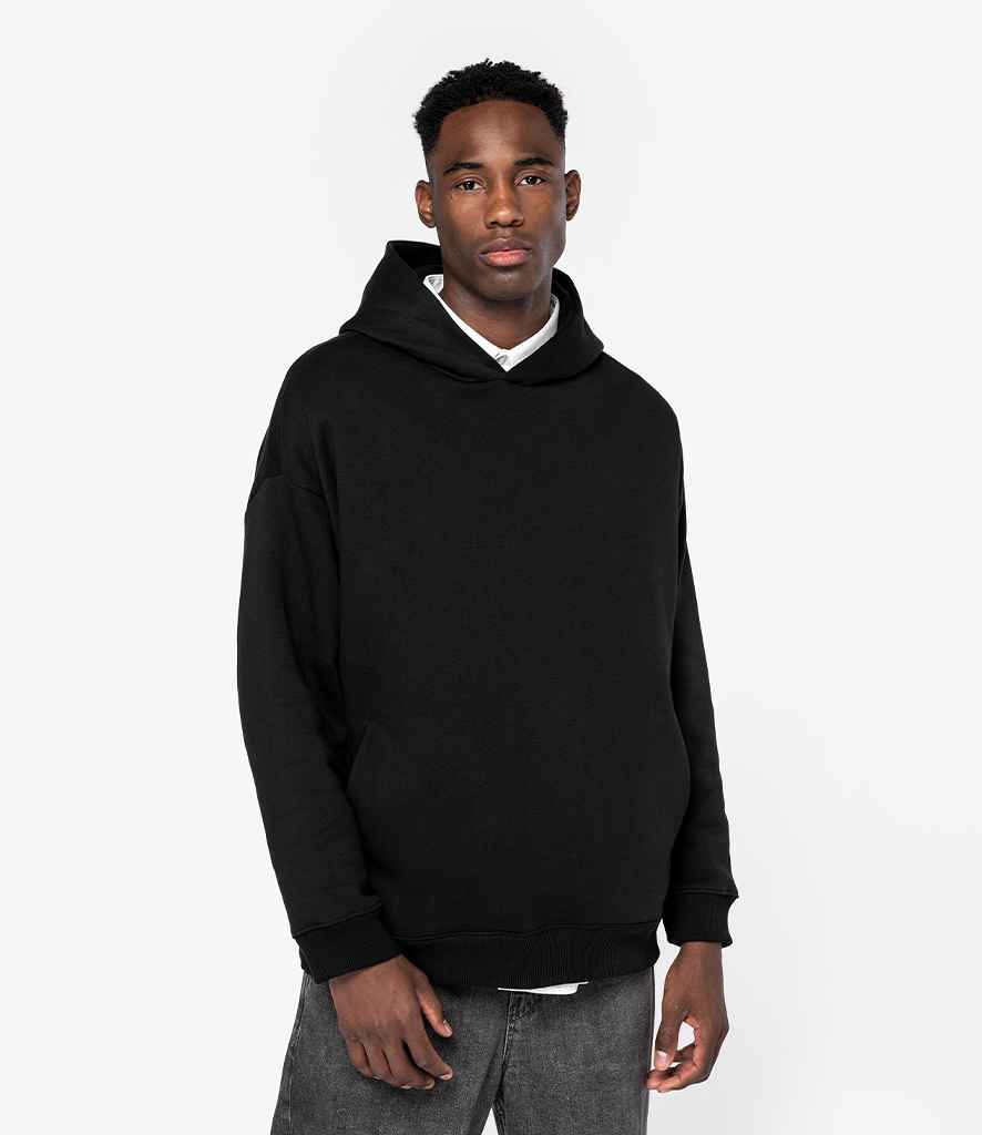 Native Spirit Unisex Oversized Hoodie - Black