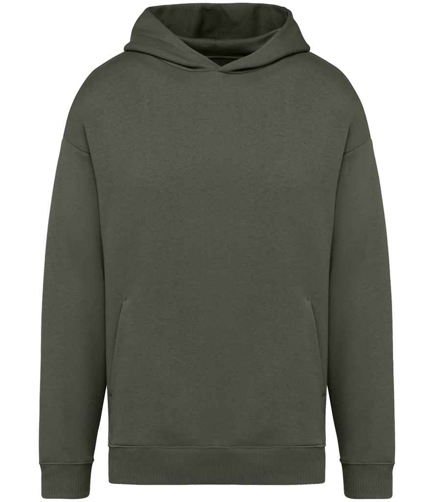 Native Spirit Unisex Oversized Hoodie - Organic Khaki