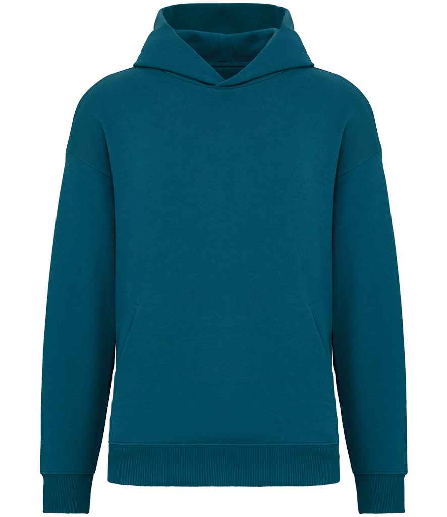 Native Spirit Unisex Oversized Hoodie - Peacock Green
