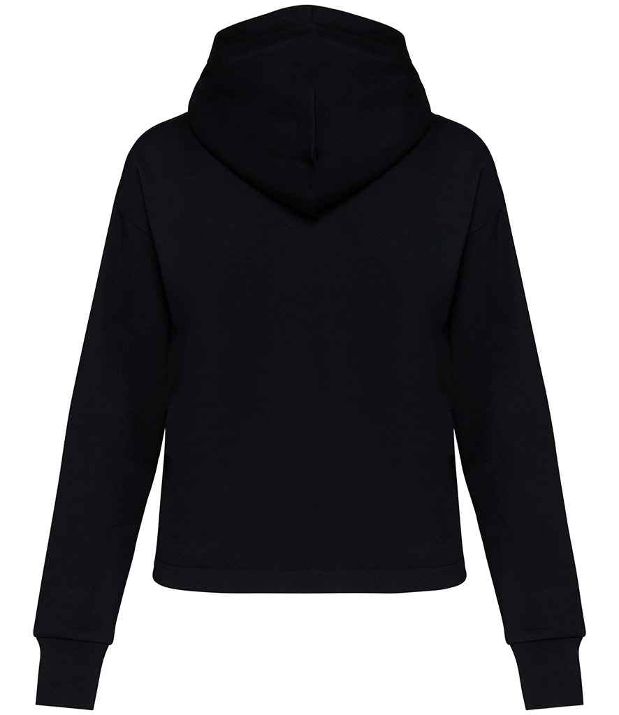 Native Spirit Ladies Full Zip Hooded Sweatshirt - Black