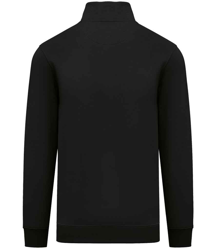 Native Spirit 1/4 Zip Sweatshirt - Black