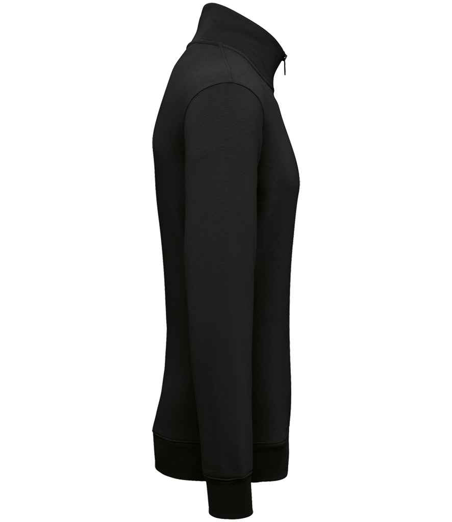 Native Spirit 1/4 Zip Sweatshirt - Black