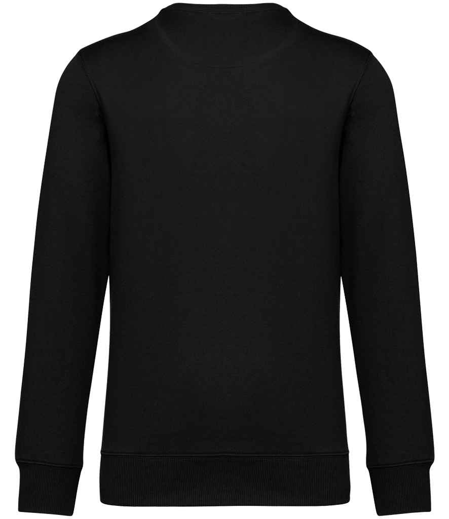 Native Spirit Unisex French Terry Crew Neck Sweatshirt - Black