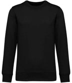 Native Spirit Unisex French Terry Crew Neck Sweatshirt - Black