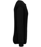 Native Spirit Unisex French Terry Crew Neck Sweatshirt - Black