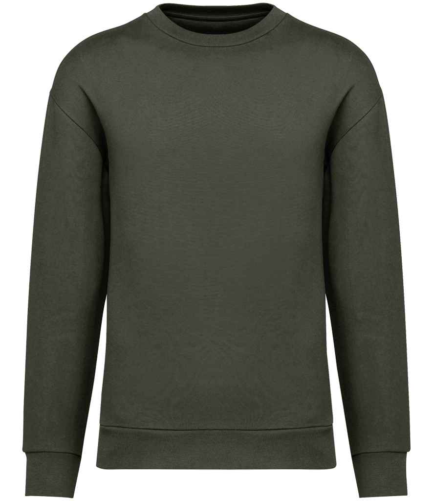 Native Spirit Unisex Crew Neck Sweatshirt - Khaki