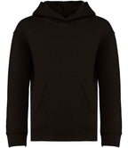 Native Spirit Kids Oversized Hooded Sweatshirt - Black