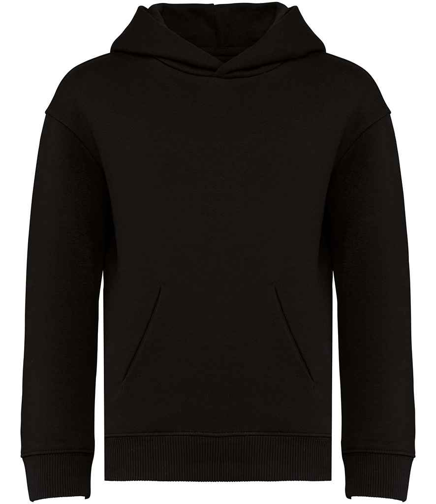 Native Spirit Kids Oversized Hooded Sweatshirt - Black
