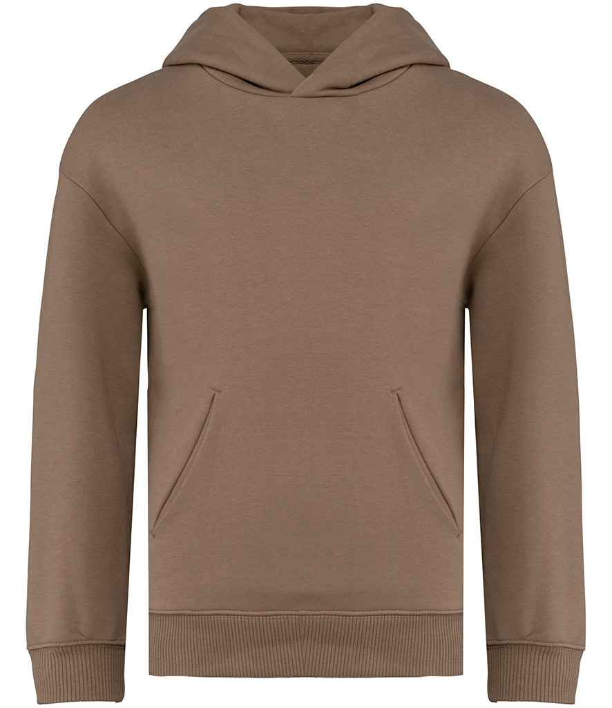 Native Spirit Kids Oversized Hooded Sweatshirt - Driftwood