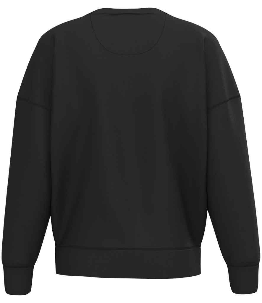 Native Spirit Ladies Crew Neck Sweatshirt - Black