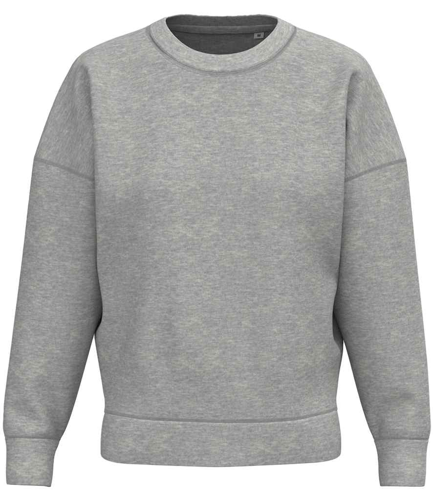 Native Spirit Ladies Crew Neck Sweatshirt - Moon Grey Heather