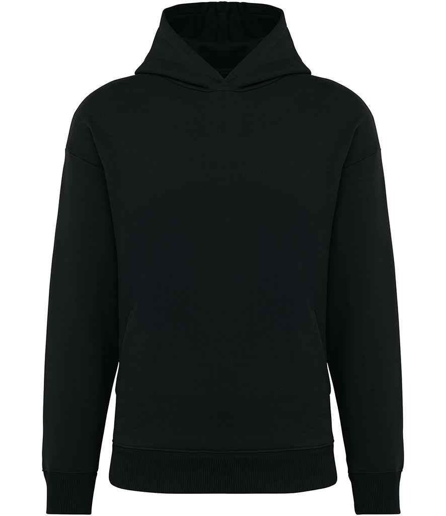 Native Spirit Unisex Oversized Hooded Sweatshirt - Black