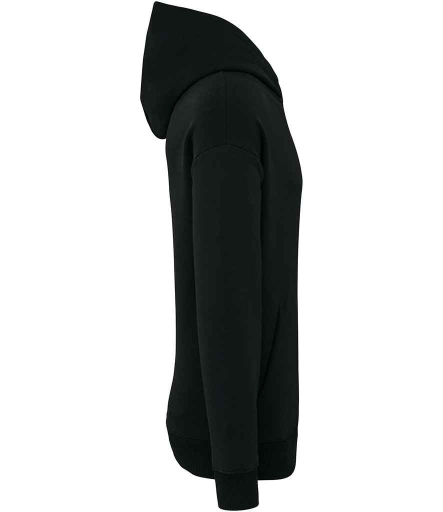Native Spirit Unisex Oversized Hooded Sweatshirt - Black