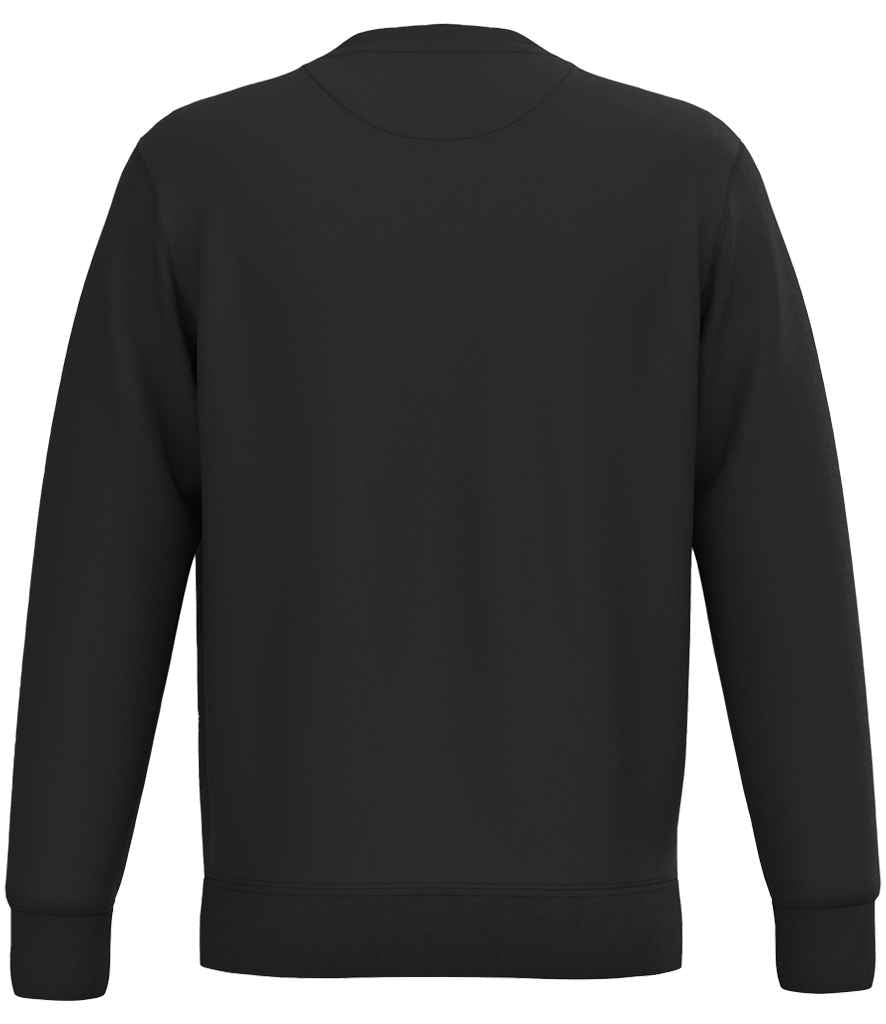 Native Spirit Unisex Crew Neck Sweatshirt - Black