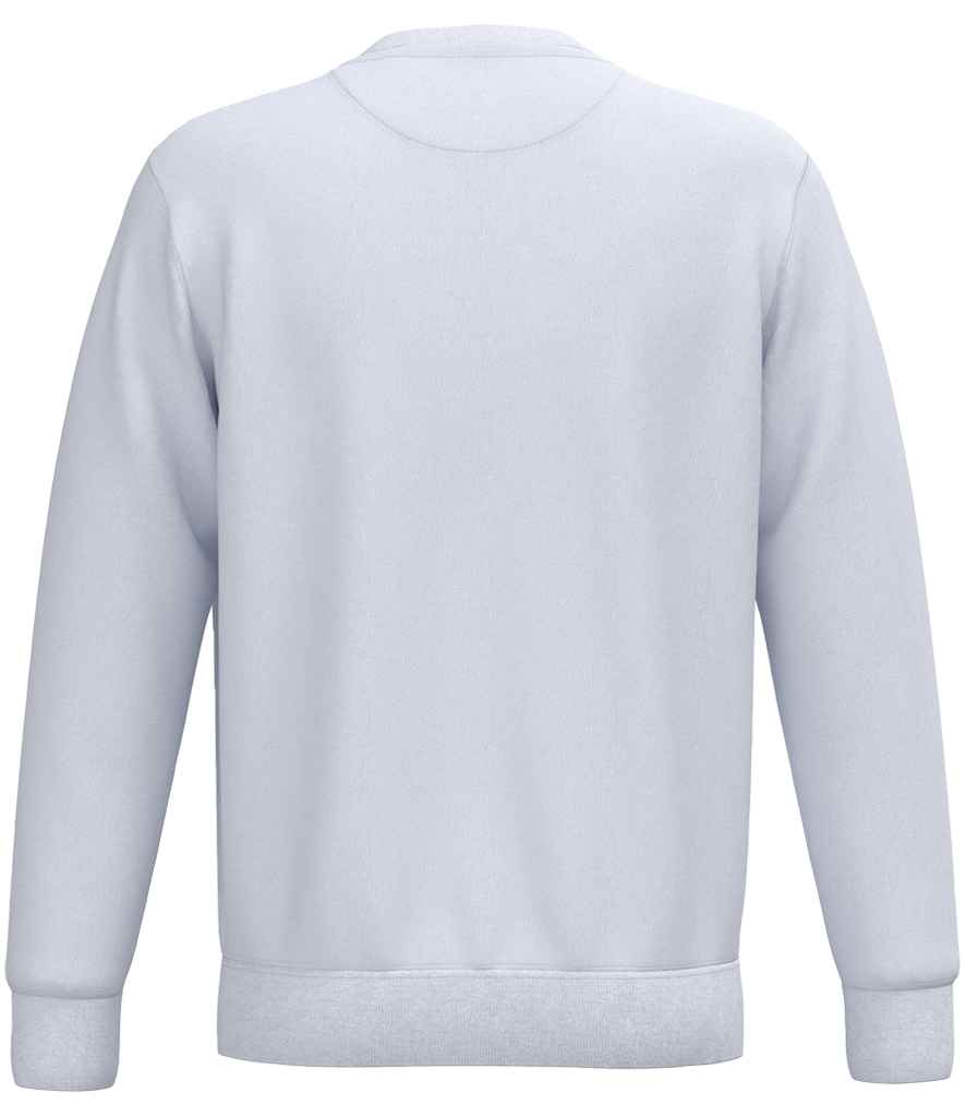Native Spirit Unisex Crew Neck Sweatshirt - White