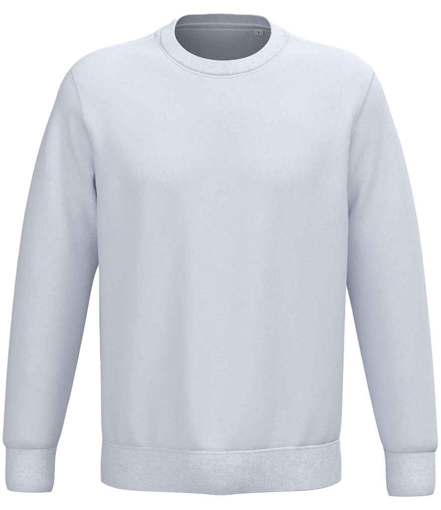 Native Spirit Unisex Crew Neck Sweatshirt - White