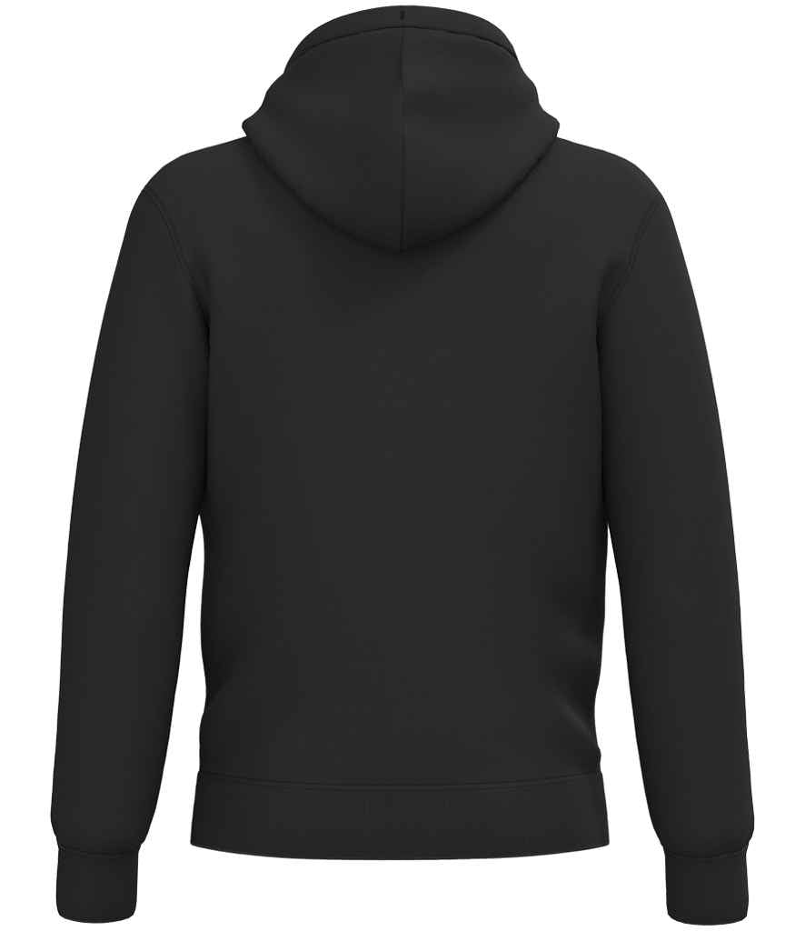 Native Spirit Unisex Sherpa lined Full Zip Sweatshirt - Black