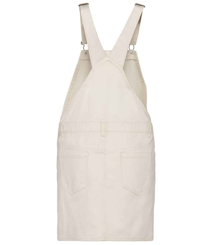 Native Spirit Ladies Dungarees Dress - Ivory