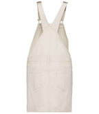 Native Spirit Ladies Dungarees Dress - Ivory