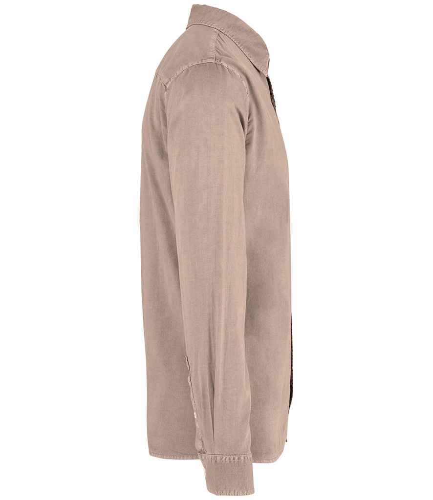 Native Spirit Washed Long Sleeve Shirt - Washed Linen