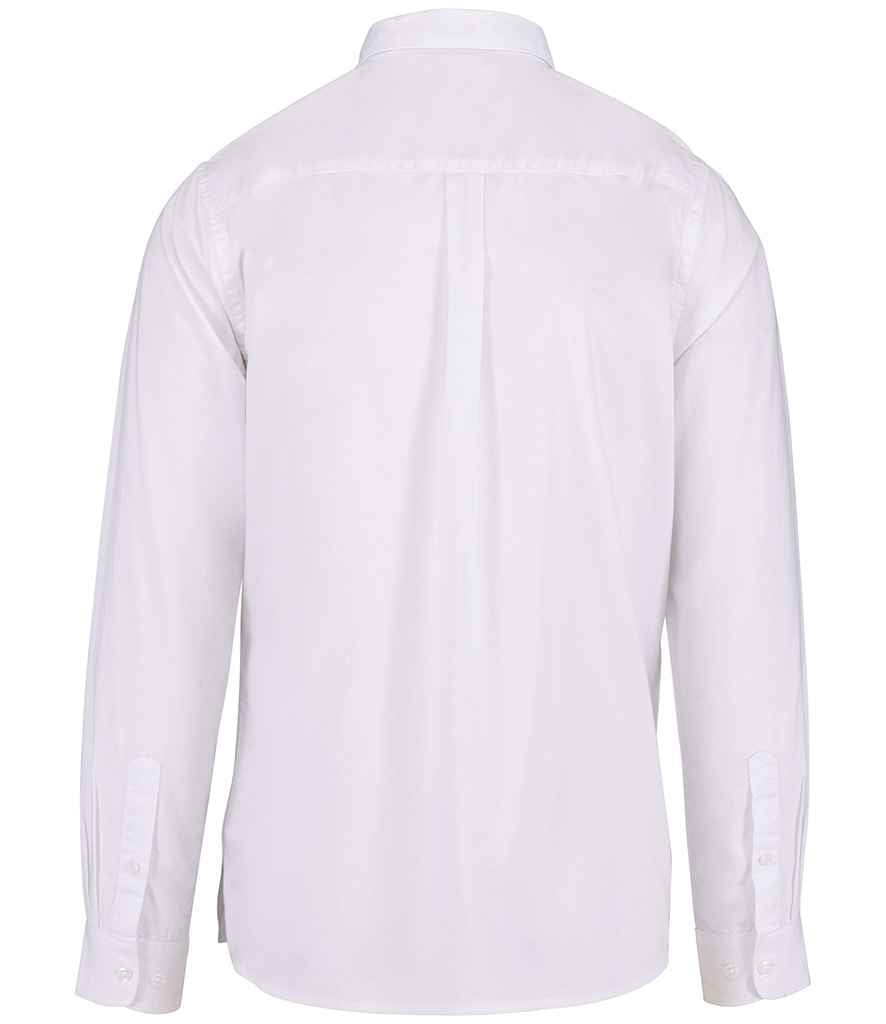 Native Spirit Washed Long Sleeve Shirt - Washed White