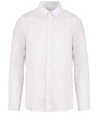 Native Spirit Washed Long Sleeve Shirt - Washed White