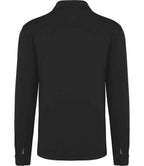 Native Spirit Faded Brushed Fleece Overshirt - Washed Black